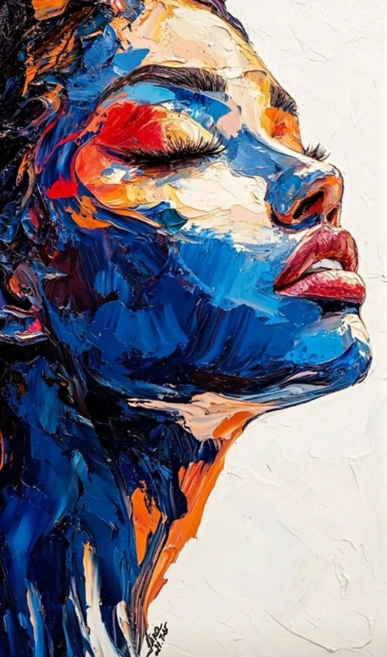 ArteDiAlina.com painting: My love has strong beliefs